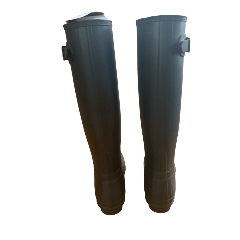 Hunter Boots Original Tall Waterproof Rain Boots Black Women's Size 8 - Picture 5 of 14